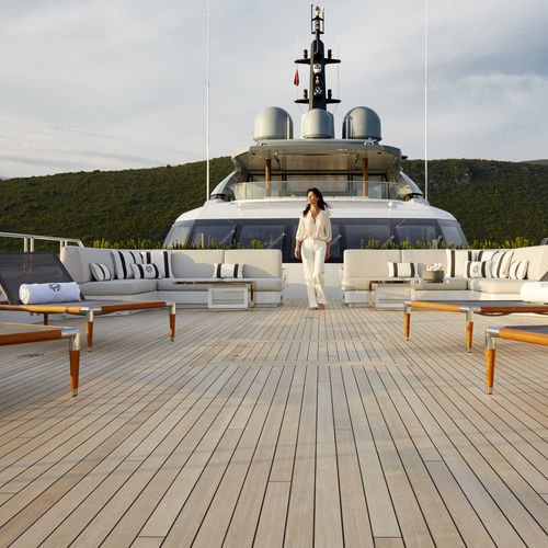 Listone per esterno in teak - SEABLEWOOD - Seable&Co. - aspetto legno / contract