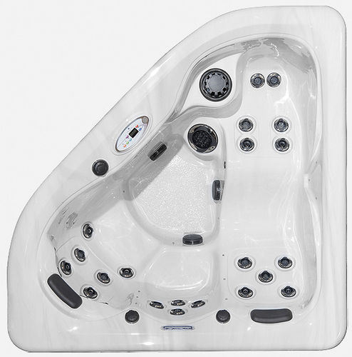 Spa fuoriterra - TS 240 - MASTER SPAS - d'angolo / 3 posti / per uso residenziale