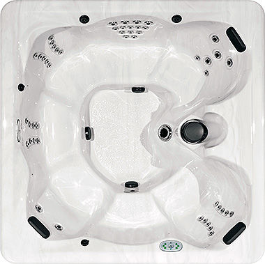 Spa fuoriterra - CLS 855 - MASTER SPAS - quadrata / 7 posti / per uso residenziale