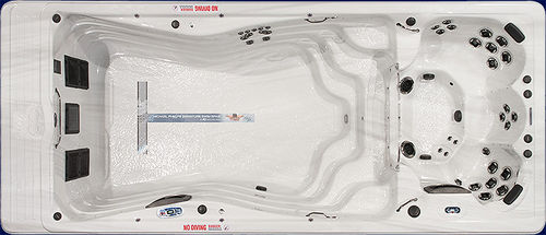 Spa da incasso per nuoto controcorrente - MP MOMENTUM D - MASTER SPAS - rettangolare / non specificato / per uso residenziale