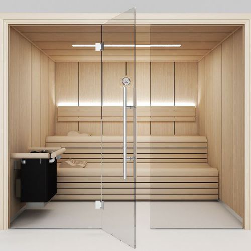 Sauna finlandese - INNSBRUCK - ASTRALPOOL - per uso residenziale / in legno / in vetro temprato