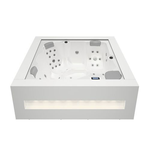 Spa fuoriterra - NEW’ART - ASTRALPOOL - quadrata / 3 posti / 5 posti