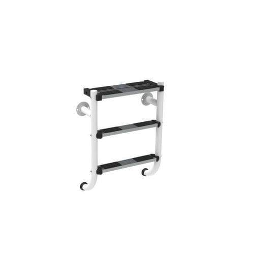 Scala per piscina di accesso - PLASCOAT&reg; - ASTRALPOOL - fissa / in acciaio inossidabile / per uso residenziale