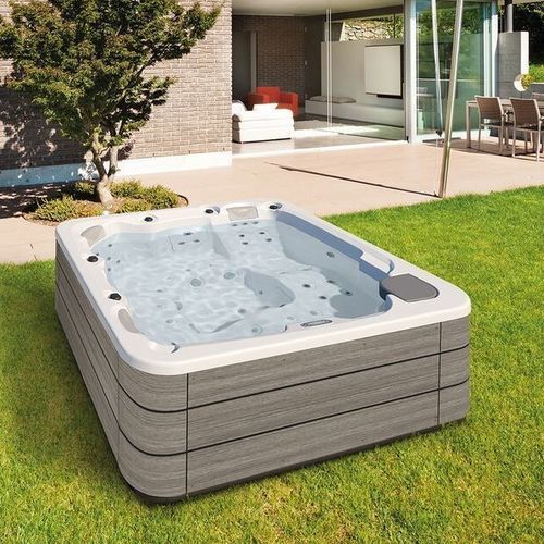 Spa fuoriterra - EMOTION E - ASTRALPOOL - quadrata / 5 posti / in acrilico