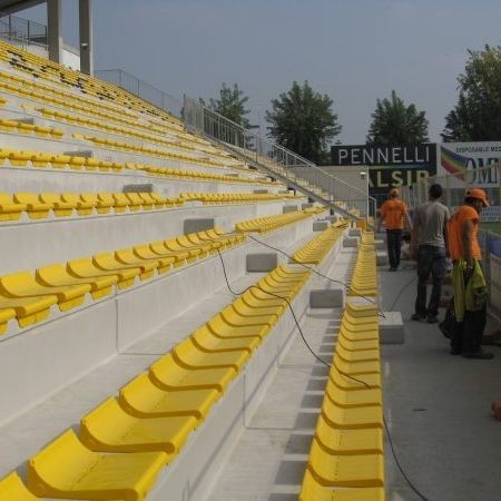 Gradinata in polipropilene - UNO/PL - PATENTVERWAG ITALIA - in copolimero / in acciaio inox / dritta