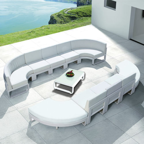 Divano modulare - LOUISIANE - Spa PEIPS - contemporaneo / da giardino / in tessuto