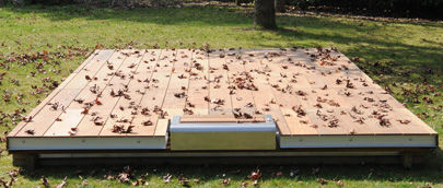 Protezione per piscina invernale - WINTER DECK - PISCINELLE