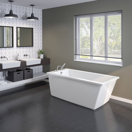 Vasca da bagno ad isola - ELINOR - MAAX bathroom - in acrilico / contemporanea
