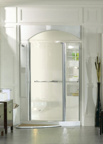 Box doccia in vetro - IMAGINE 6036 - MAAX bathroom - con sportello battente / rettangolare