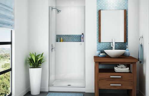 Piatto doccia quadrato - SPL - MAAX bathroom - da incasso / in fibra di vetro