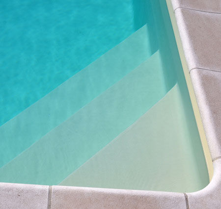 Membrana per piscina in PVC - TRADITION - DEL - per piscina interrata