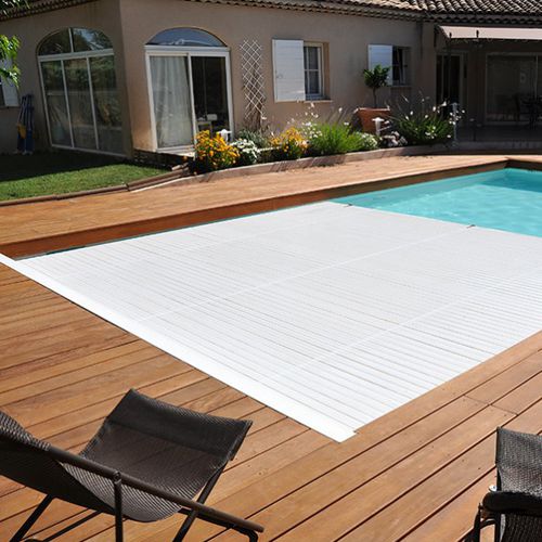 Protezione per piscina a tapparella - ROLLIN  - DEL - automatica / di sicurezza / sommersa