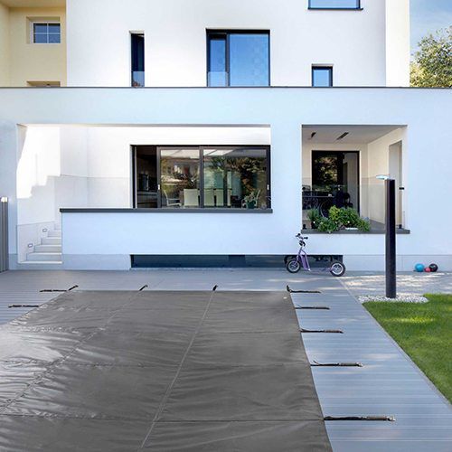 Protezione per piscina a barre - INITIAL  - DEL - automatica / invernale / su misura