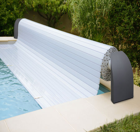 Protezione per piscina a tapparella - CONTURA  - DEL - automatica / di sicurezza / con sensore solare