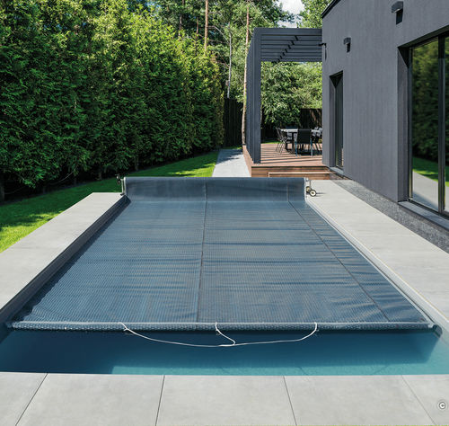 Protezione per piscina a bolle - BLACK ALVEOLAR  - DEL - automatica / termica / per piscina interrata