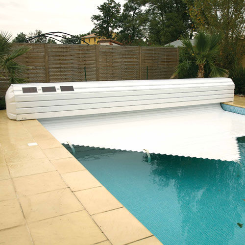 Protezione per piscina a tapparella - ROLLOVER  - DEL - automatica / di sicurezza / con sensore solare