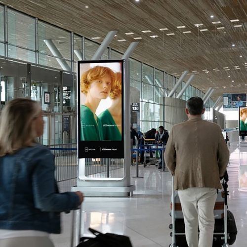 Cartello pubblicitario da parete - JCDecaux - Mobilier Urbain - da interno / urbano / per edifici pubblici