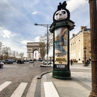 Totem di segnalazione - JCDecaux - Mobilier Urbain - digitale / elettronico / in acciaio