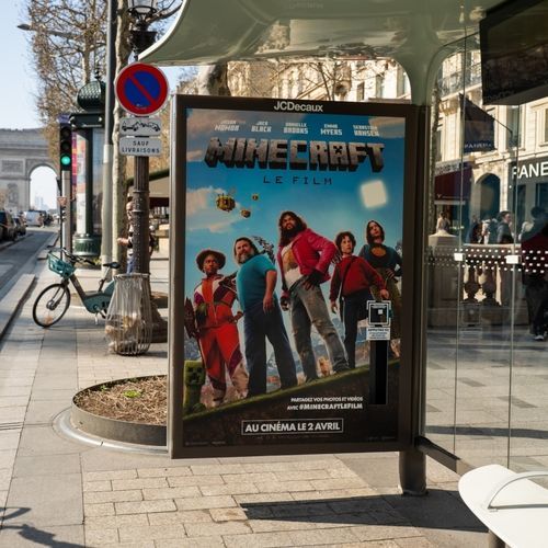 Pannello pubblicitario da terra - JCDecaux - Mobilier Urbain - da incasso / LED