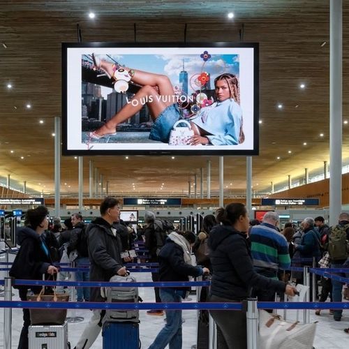 Pannello pubblicitario da parete - JCDecaux - Mobilier Urbain - LED