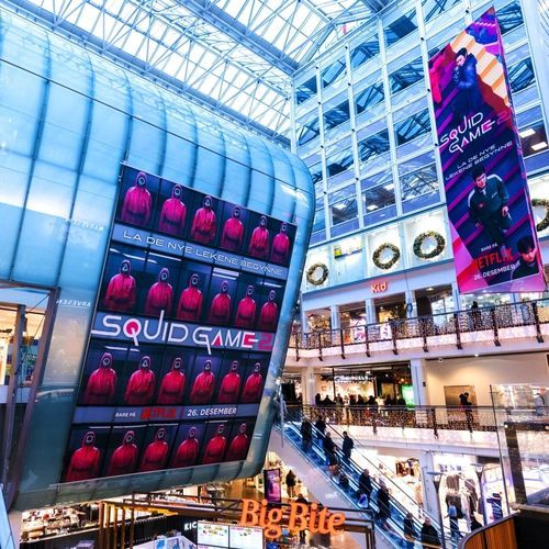 Pannello pubblicitario da incasso - JCDecaux - Mobilier Urbain - da parete / LED