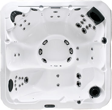 Spa da incasso - WAYFARER - DIMENSION ONE SPAS - quadrata / 6 posti / da interno