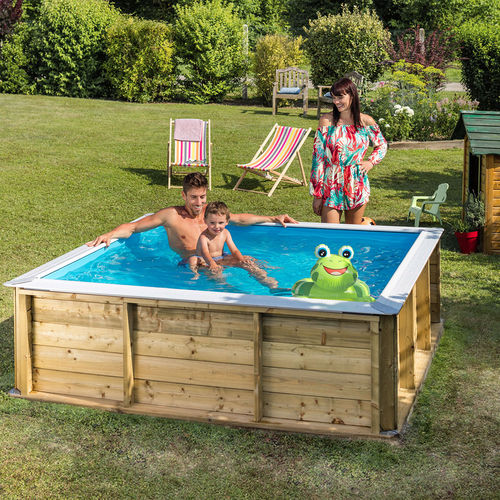 Piscina autoportante - PISTOCHE - PROCOPI - prefabbricata / da esterno / fuoriterra