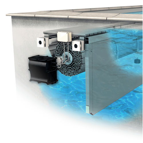 Protezione per piscina a tapparella - STARDECK INEO - PROCOPI - automatica / invernale / a semina estiva