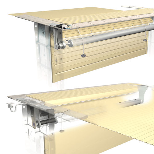 Protezione per piscina a tapparella - COVERDECK & COVERDECK AX-IN - PROCOPI - automatica / invernale / a semina estiva