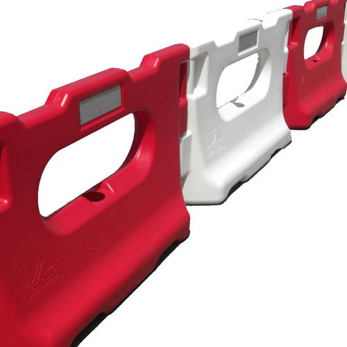 Barriera di protezione - D'LIMIT 750 - Aximum - fissa / in plastica / per cantiere