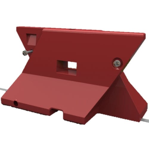 Barriera di protezione - SYMOS  - Aximum - fissa / in plastica / per cantiere