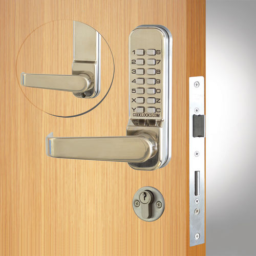 Serratura meccanica - CL420 &amp; CL425 - CODELOCKS - a combinazione / con impugnatura / per porta d'ingresso