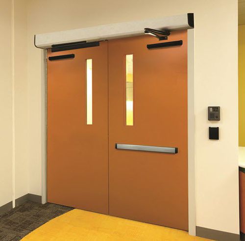 Automazione apertura a doppio battente - SW200I - ASSA ABLOY - a trasmissione lineare
