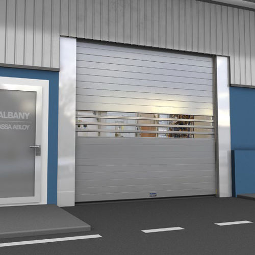 Porta industriale avvolgibile - RR3000  - ASSA ABLOY - in alluminio / in acciaio galvanizzato / in policarbonato
