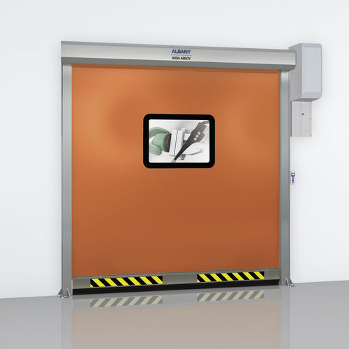 Porta industriale avvolgibile - RP300 - ASSA ABLOY - in alluminio / in PVC / automatica