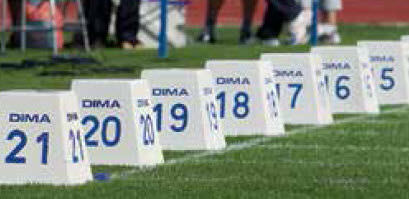 Piramide per settori di caduta - 00010980 - DIMA SPORT
