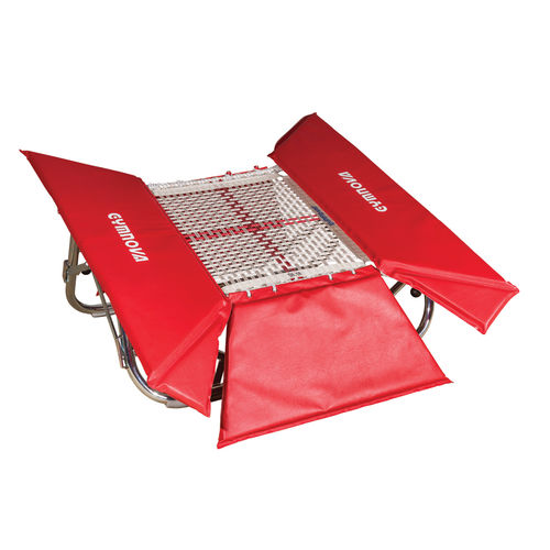 Trampolino rettangolare - 5052 - GYMNOVA - quadrato / contract / pieghevole