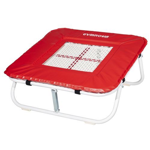Trampolino a molle - 5050 - GYMNOVA - quadrato / contract / pieghevole