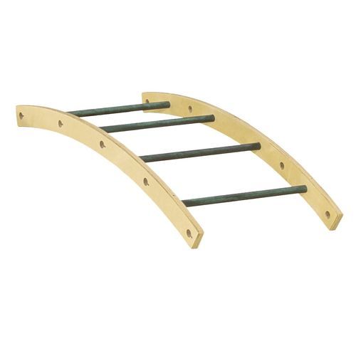 Scala per parco giochi per spazi pubblici - 0104 - GYMNOVA - in legno / fissa
