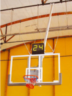 Cestello da basket a muro - ESCAMOTABLE  - sport France