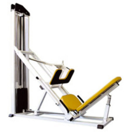 Attrezzo per bodybuilding pressa per gambe inclinata - sport France