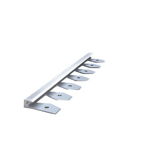 Profilo di finitura in alluminio - BENDABLE - Tarkett RESIDENTIAL - per moquette / a sezione rettangolare / argentato