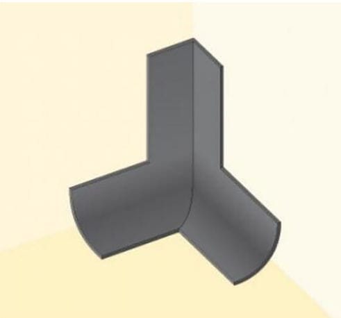 Profilo di finitura in vinile - 26623007 - Tarkett RESIDENTIAL - per moquette / per rivestimento di pavimenti / ad angolo