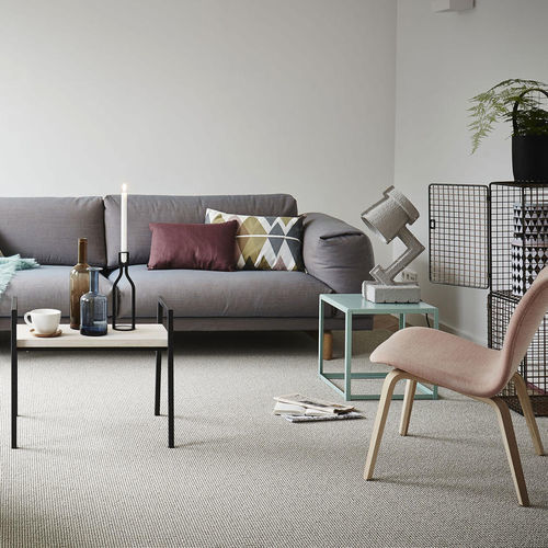 Moquette bouclé - AIRMASTER® - Tarkett RESIDENTIAL - sintetica / a tinta unita / grigia