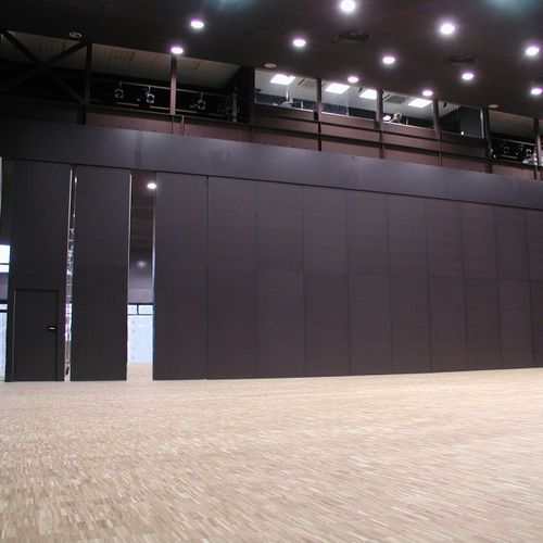 Parete amovibile - SILENCE - ALGAFLEX - scorrevole impilabile / in laminato / professionale