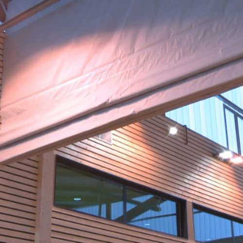 Tenda divisoria per palestra - GYMNAFLEX - ALGAFLEX