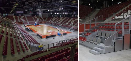 Gradinata telescopica - SPORT - HUSSON INTERNATIONAL