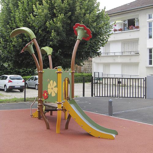 Scivolo dritto - PICCOLO 1 FANTASTIC : JPX-0005 - HUSSON INTERNATIONAL - per parco giochi