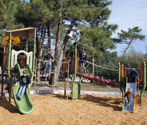 Struttura ludica per enti locali - CAMELEO 3 FORESTIC : JCX-0017 - HUSSON INTERNATIONAL - in plastica / in acciaio / in HPL