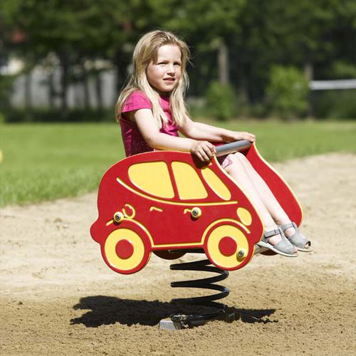Gioco a molla in HDPE - SOLO+ : CAR / JIN-0397 - HUSSON INTERNATIONAL - trasporto / monoposto